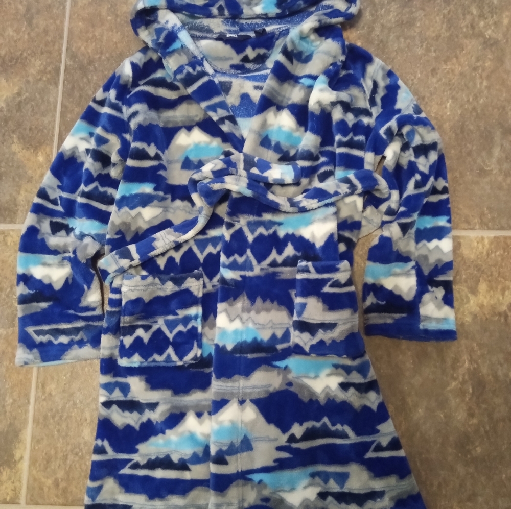 Lands' End Kid's Fleece Bathrobe